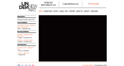 Desktop Screenshot of lindenarts.org